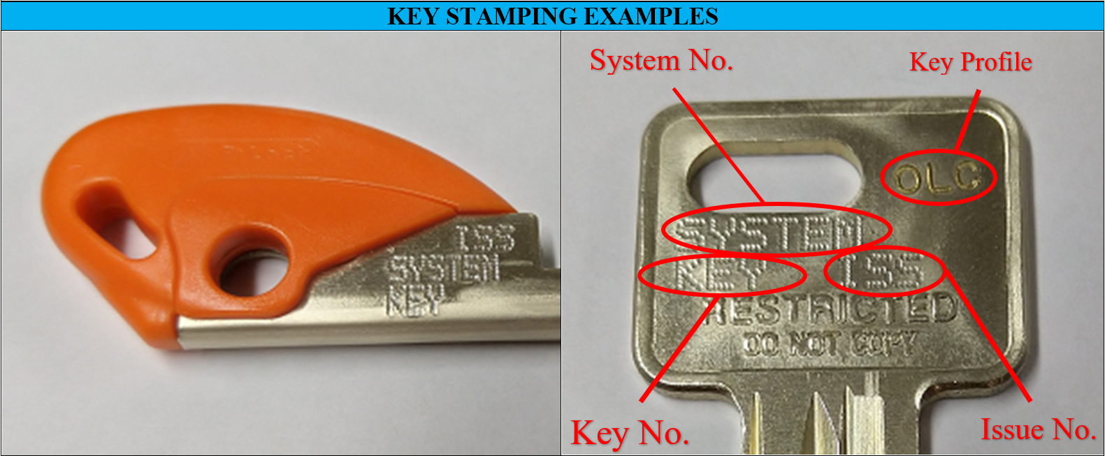 KEY STAMPING